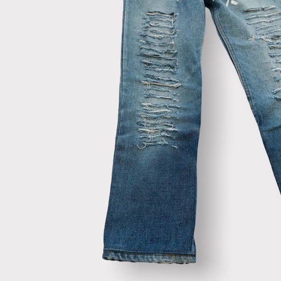 RARE!! History Repeats By Michele Rossi, Reworked Vintage Levi’s, Size S - Picture 13 of 16